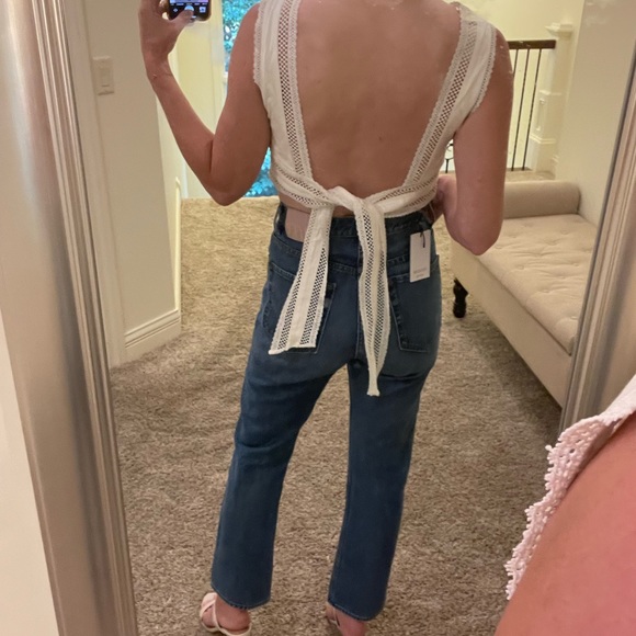 NWT Reiss Ivy Lace Crop top size 4 - Picture 5 of 12